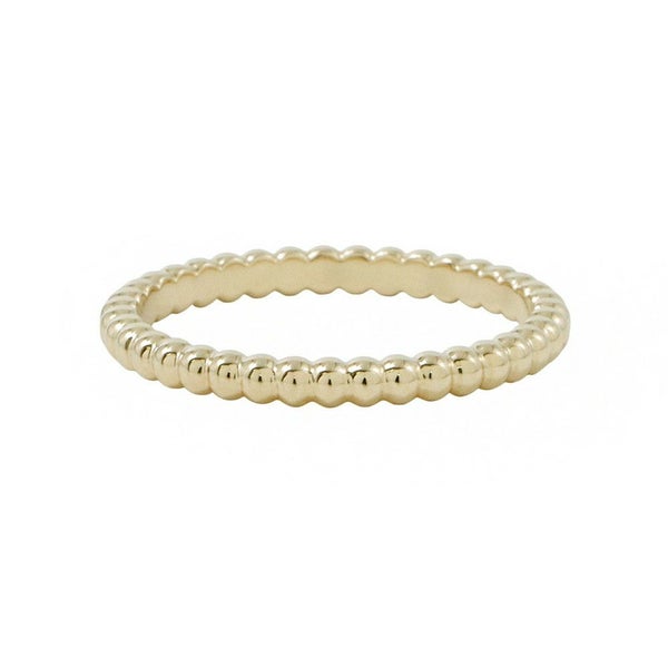 ヴァンクリーフ&アーペル リング ペルレ ゴールドパール スモール K18YGイエローゴールド サイズ54 VCARN95Q54 指輪