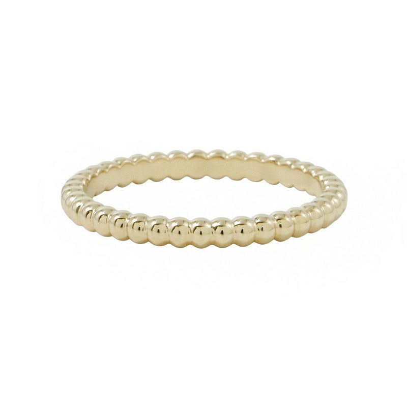 ヴァンクリーフ&アーペル リング ペルレ ゴールドパール スモール K18YGイエローゴールド サイズ54 VCARN95Q54 指輪