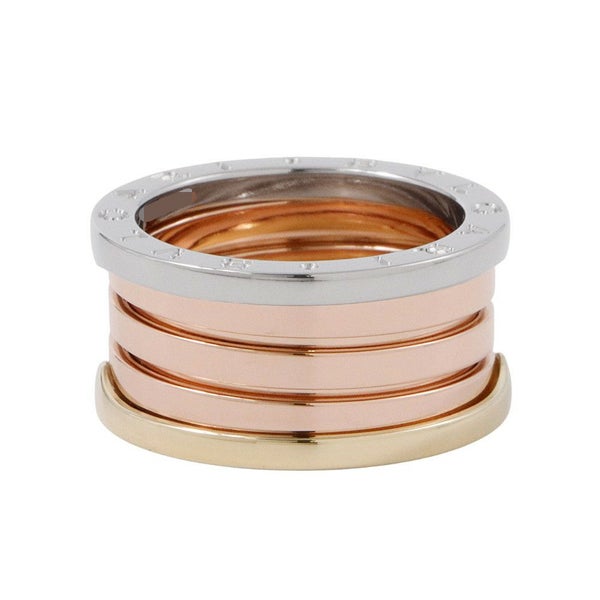 ブルガリ リング ビーゼロワン パーフェクトミステイク B-zero1 K18YG/K18PG/K18WG リングサイズ56 指輪