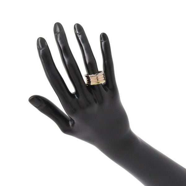 ブルガリ リング ビーゼロワン パーフェクトミステイク B-zero1 K18YG/K18PG/K18WG リングサイズ56 指輪