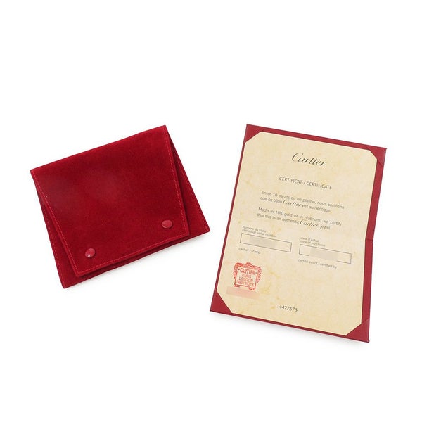 カルティエ ネックレス ジュスト アン クル ペンダント ダイヤモンド 36P 計0.38ct K18PGピンクゴールド B7224893 Cartier