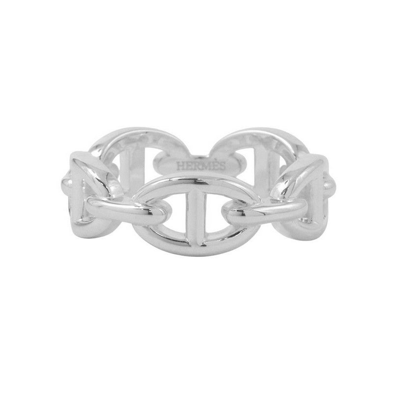 エルメス リング シェーヌダンクル アンシェネPM SV925シルバー リングサイズ59 HERMES ジュエリー