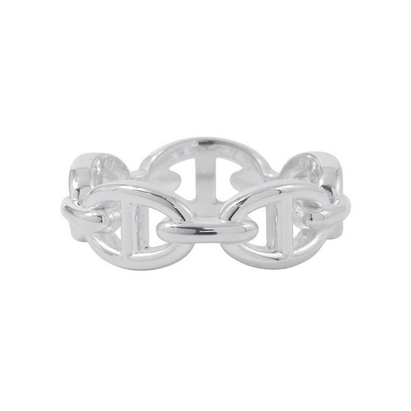 エルメス リング シェーヌダンクル アンシェネPM SV925シルバー リングサイズ59 HERMES ジュエリー