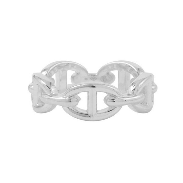 エルメス リング シェーヌダンクル アンシェネPM SV925シルバー リングサイズ59 HERMES ジュエリー