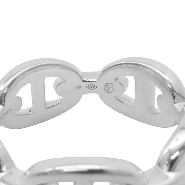 エルメス リング シェーヌダンクル アンシェネPM SV925シルバー リングサイズ59 HERMES ジュエリー