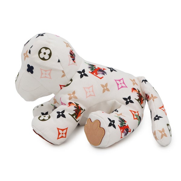 ルイヴィトン ぬいぐるみ コットン ドゥドゥ・タイガー GI0735 LOUIS VUITTON おもちゃ トラ 白