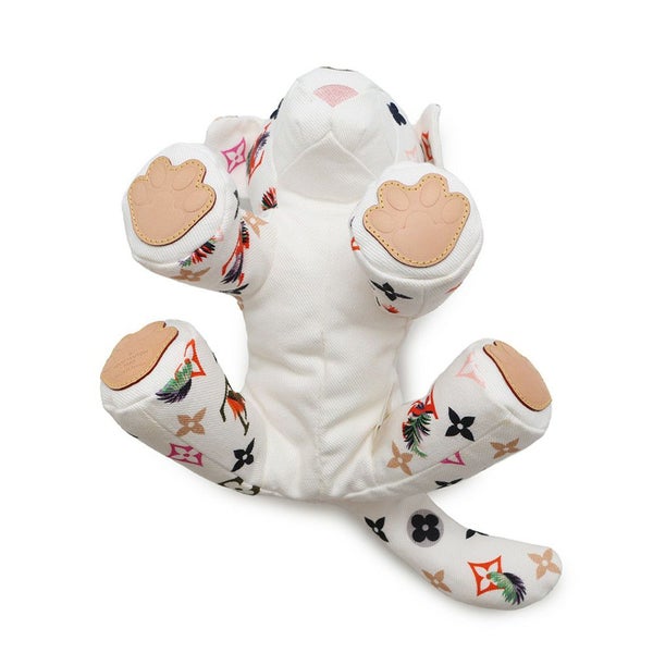 ルイヴィトン ぬいぐるみ コットン ドゥドゥ・タイガー GI0735 LOUIS VUITTON おもちゃ トラ 白