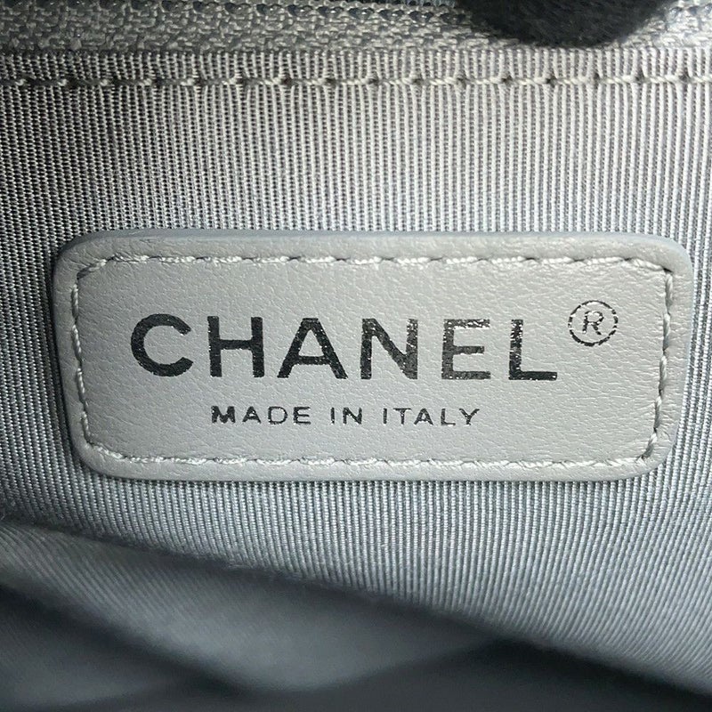 シャネル チェーントートバッグ ココマーク マトラッセ ラムスキン A67172 CHANEL 黒