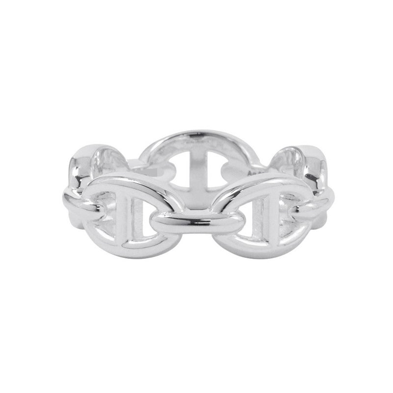 エルメス リング シェーヌダンクル アンシェネPM SV925シルバー リングサイズ55 HERMES ジュエリー