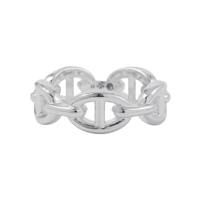 エルメス リング シェーヌダンクル アンシェネPM SV925シルバー リングサイズ55 HERMES ジュエリー