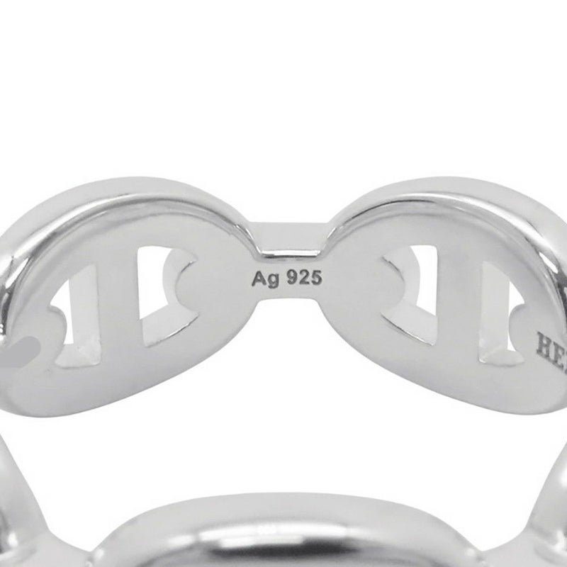 エルメス リング シェーヌダンクル アンシェネPM SV925シルバー リングサイズ55 HERMES ジュエリー