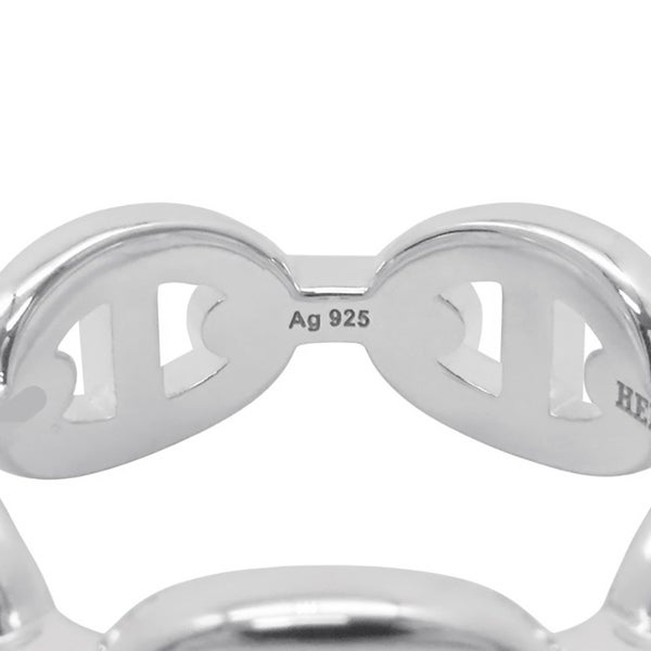 エルメス リング シェーヌダンクル アンシェネPM SV925シルバー リングサイズ55 HERMES ジュエリー