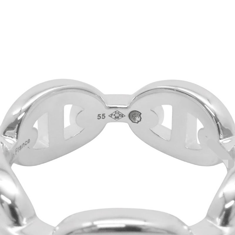 エルメス リング シェーヌダンクル アンシェネPM SV925シルバー リングサイズ55 HERMES ジュエリー