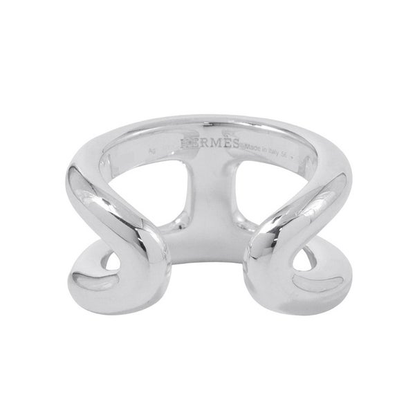 エルメス リング オスモズPM Osmose SV925シルバー リングサイズ56 HERMES ジュエリー 指輪