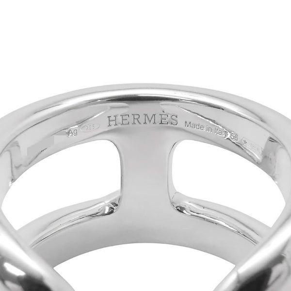 エルメス リング オスモズPM Osmose SV925シルバー リングサイズ56 HERMES ジュエリー 指輪