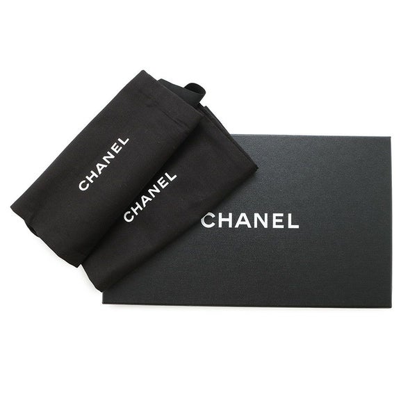 シャネル パンプス ココマーク バレエシューズ ラムスキン エナメル レディースサイズ37 1/2C G40110 CHANEL 靴 黒