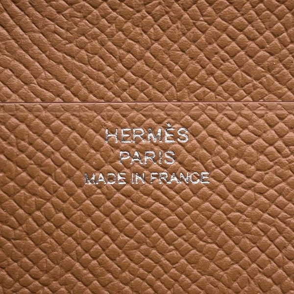 エルメス 長財布 ベアンスフレ ゴールド/ゴールド金具 エプソン B刻印 HERMES 財布