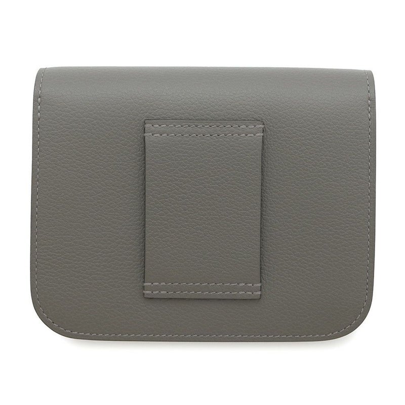 エルメス 財布 コンスタンス スリム グリメイヤー/シルバー金具 エバーカラー W刻印 HERMES 財布