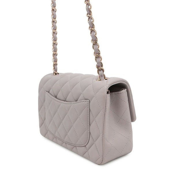 シャネル チェーンショルダーバッグ ミニ マトラッセ 20 ココマーク ラムスキン A69900 CHANEL ミニ フラップ