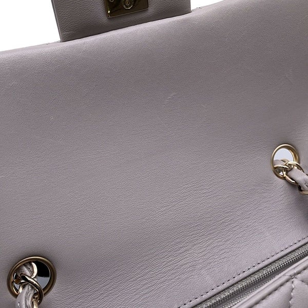 シャネル チェーンショルダーバッグ ミニ マトラッセ 20 ココマーク ラムスキン A69900 CHANEL ミニ フラップ