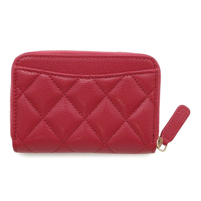 シャネル コインケース クラシック ジップコインパース マトラッセ ココマーク キャビアスキン AP0216 CHANEL 財布 小銭入れ