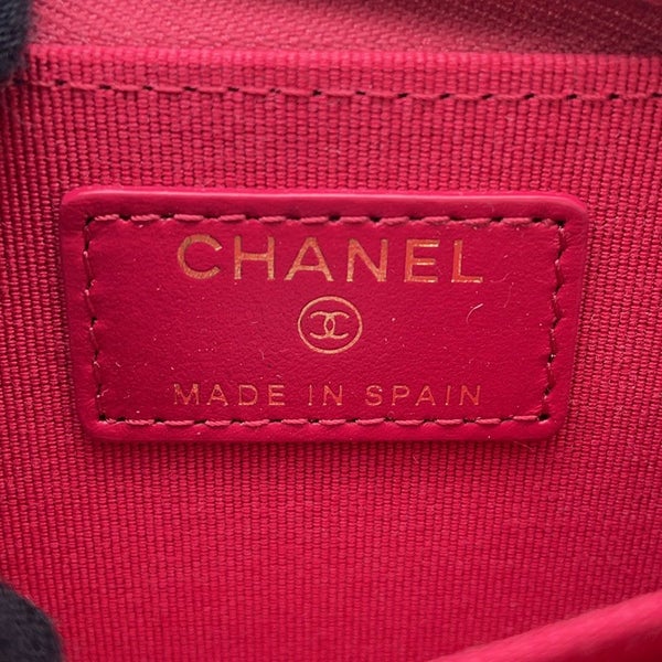 シャネル コインケース クラシック ジップコインパース マトラッセ ココマーク キャビアスキン AP0216 CHANEL 財布 小銭入れ