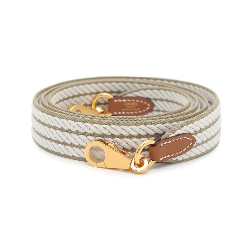 エルメス ショルダーストラップ バンドリエール サングル コルダージュ バリエール/グラン/ゴールド/ゴールド金具 キャンバス/スイフト K刻印