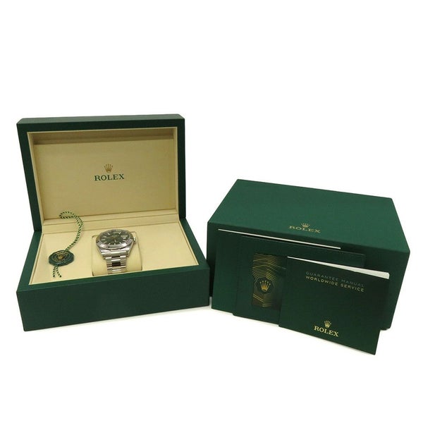 ロレックス デイトジャスト41 ランダムシリアル ルーレット 126300 ROLEX 腕時計 ミントグリーン