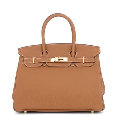 Hermès Birkin 30 Gold Togo Gold