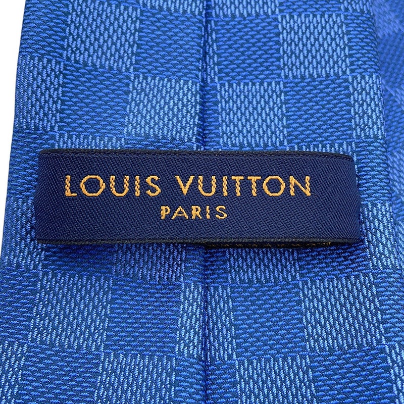 ルイヴィトン ネクタイ クラヴァット・ダミエ クラシック シルク M76264 LOUIS VUITTON メンズ