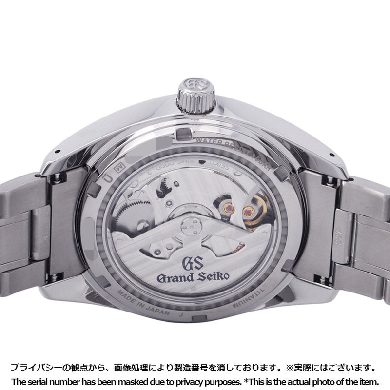 セイコー グランドセイコー ヘリテージ コレクション チタン SBGA211 SEIKO 腕時計 白文字盤 雪白