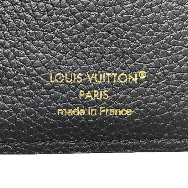 ルイヴィトン 二つ折り財布 モノグラム･アンプラント ポルトフォイユ・クレア M80151 LOUIS VUITTON ヴィトン 財布 ブラック 黒