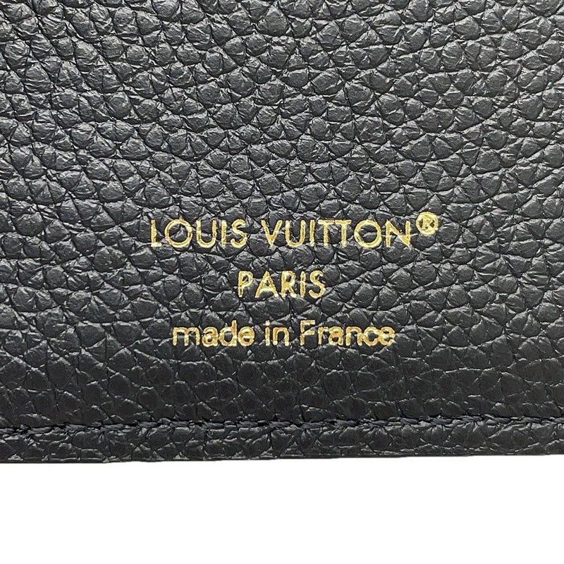 ルイヴィトン 二つ折り財布 モノグラム･アンプラント ポルトフォイユ・クレア M80151 LOUIS VUITTON ヴィトン 財布 ブラック 黒