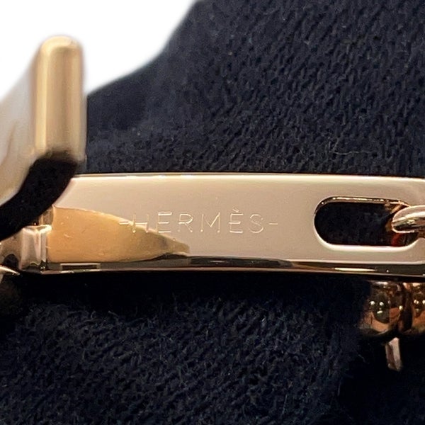 エルメス グローブホルダー フィルー Filou ドレ・ローズ メタル HERMES 手袋ホルダー