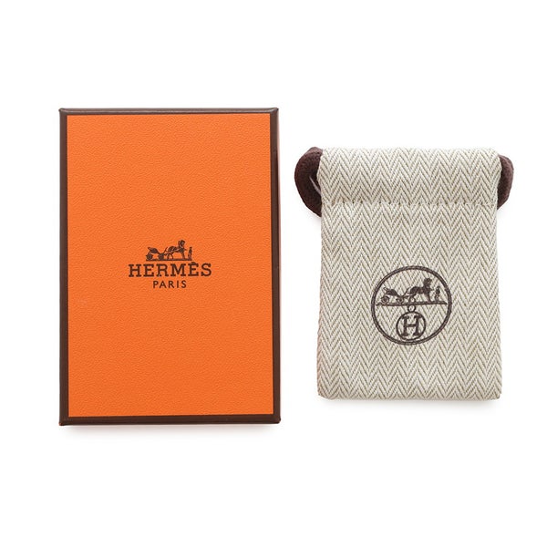 エルメス グローブホルダー フィルー Filou ドレ・ローズ メタル HERMES 手袋ホルダー