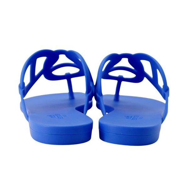 エルメス サンダル エジェリ シェーヌダンクル ラバー レディースサイズ37 HERMES 靴