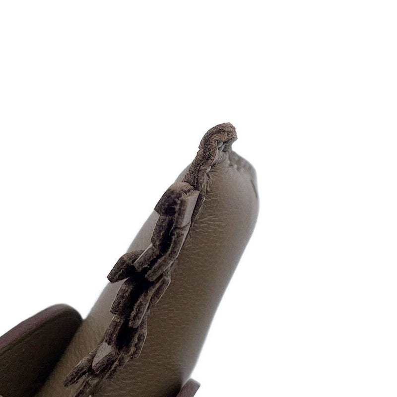 エルメス バッグチャーム ロデオPM ペガサス エトゥープ ラムスキン W刻印