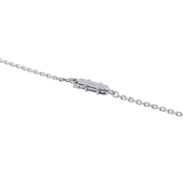 カルティエ ネックレス Cハート ネックレス ダイヤモンド K18WGホワイトゴールド Cartier ペンダント
