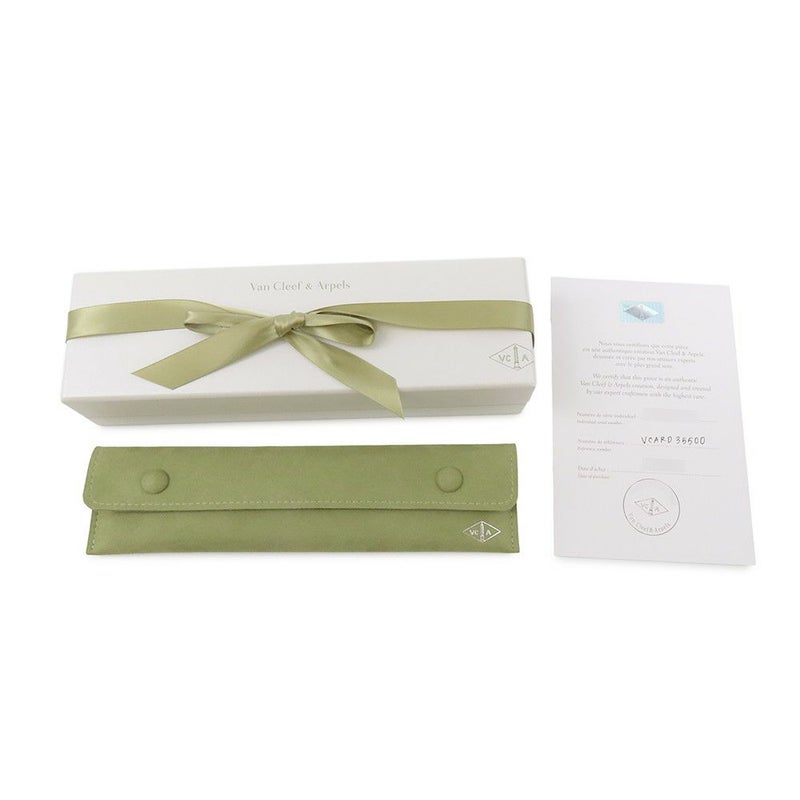 ヴァンクリーフ＆アーペル ブレスレット ヴィンテージ アルハンブラ ブレスレット 5モチーフ カーネリアン K18YG VCARD35500