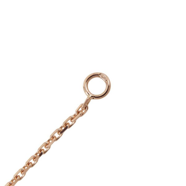 ヴァンクリーフ&アーペル ネックレス ヴィンテージ アルハンブラ シルバーオブシディアン ダイヤ 1P K18PG VCARP9T000 2023年ホリデー限定