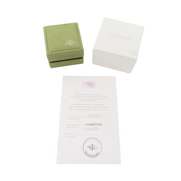 ヴァンクリーフ&アーペル ネックレス ヴィンテージ アルハンブラ シルバーオブシディアン ダイヤ 1P K18PG VCARP9T000 2023年ホリデー限定