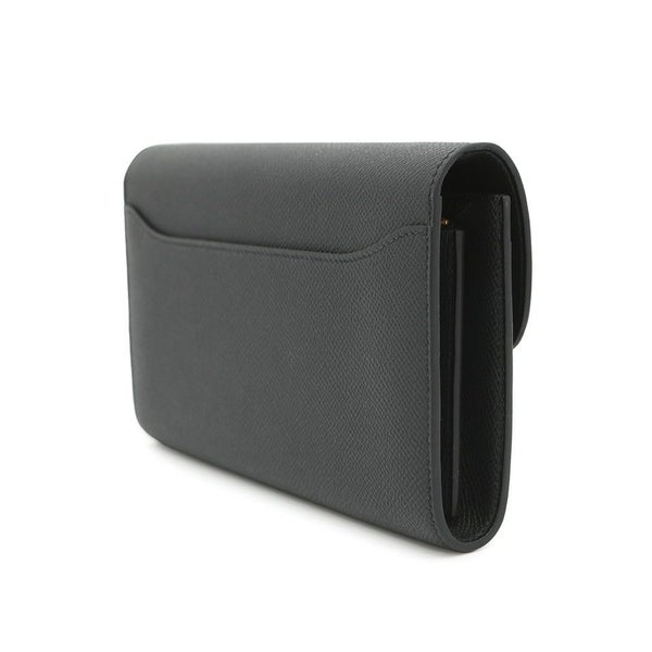 エルメス 長財布 コンスタンス トゥーゴー ロング ブラック/ゴールド金具 エプソン K刻印 財布 黒