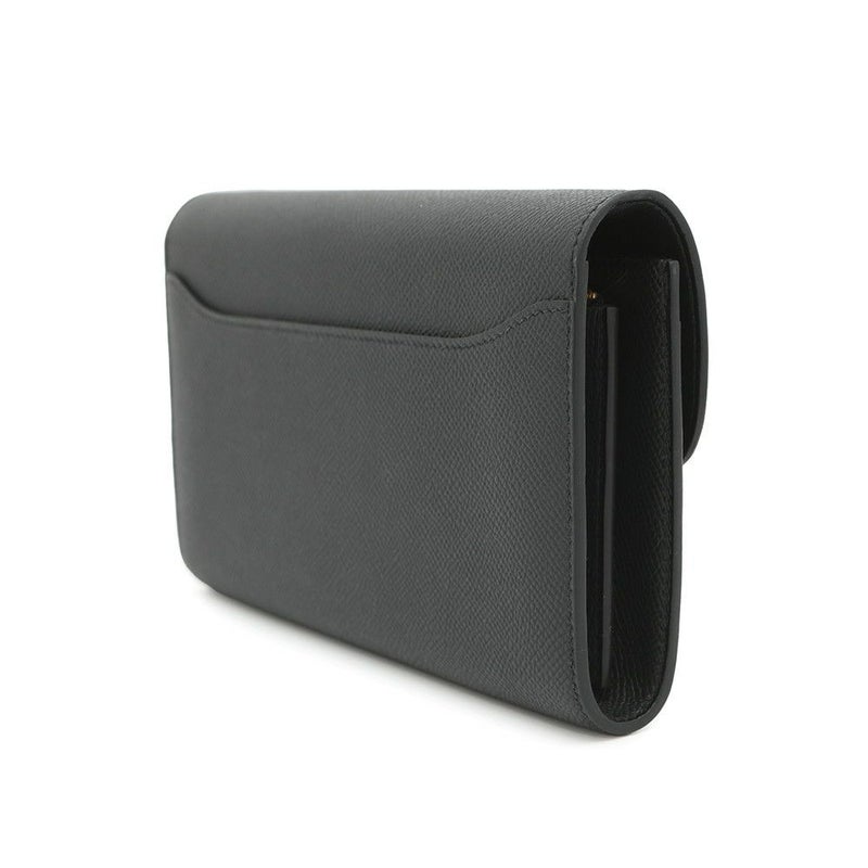 エルメス 長財布 コンスタンス トゥーゴー ロング ブラック/ゴールド金具 エプソン K刻印 財布 黒