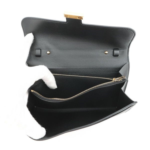 エルメス 長財布 コンスタンス トゥーゴー ロング ブラック/ゴールド金具 エプソン K刻印 財布 黒