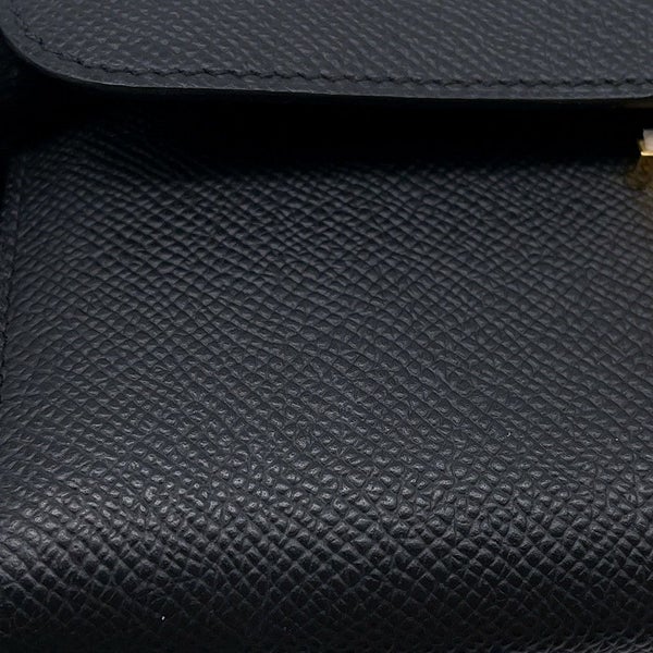 エルメス 長財布 コンスタンス トゥーゴー ロング ブラック/ゴールド金具 エプソン K刻印 財布 黒