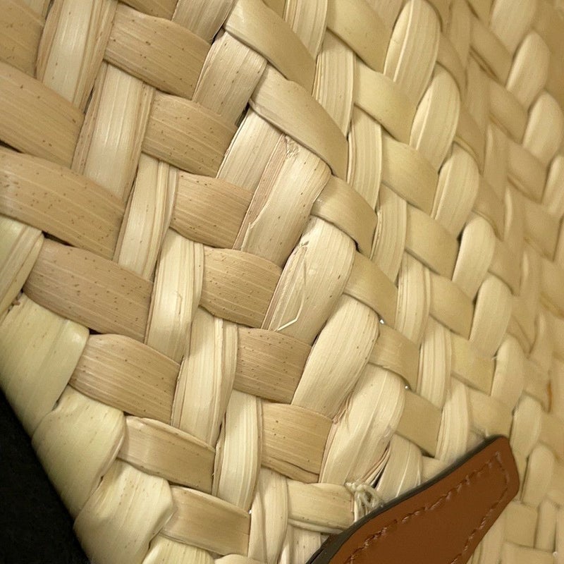 セリーヌ ショルダーバッグ トリオンフ バスケットバッグ ミディアム ラフィア 192622CGG.04LU CELINE カゴバッグ