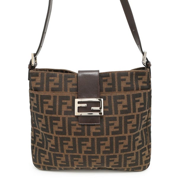 フェンディ ショルダーバッグ ズッカ柄 キャンバス 26727 FENDI ワンショルダーバッグ