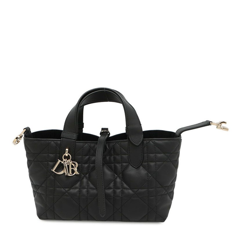 クリスチャン・ディオール ハンドバッグ トゥジュール マクロカナージュ スモール M2822OSNW Christian Dior 黒