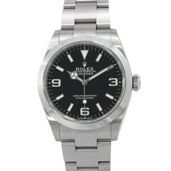 ロレックス エクスプローラー 40 ランダムシリアル ルーレット 224270 ROLEX 腕時計 黒文字盤