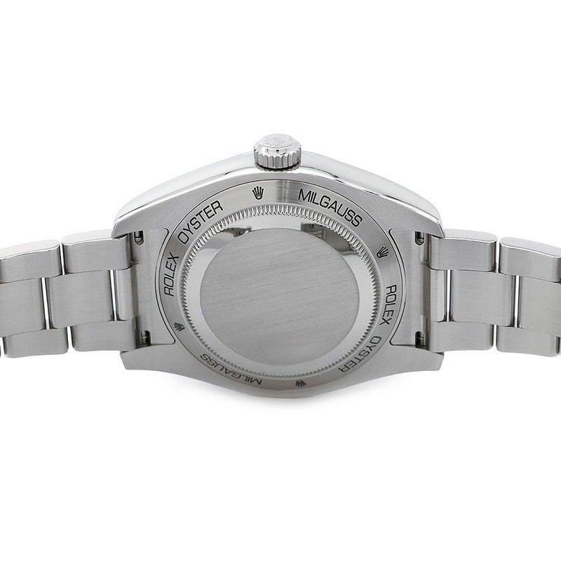 ロレックス ミルガウス ランダムシリアル ルーレット 116400 ROLEX 腕時計 白文字盤